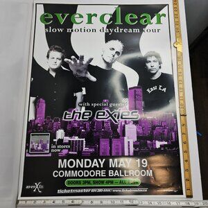 Everclear Slow Motion Daydream Tour Poster Commodore Ballroom May 19 Vancouver
